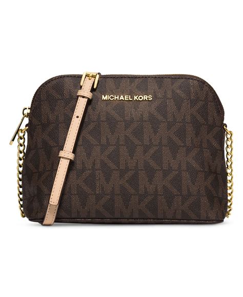 michael kors cindy lg dome crossbody leather|MICHAEL Michael Kors Cindy Large Dome Crossbody.